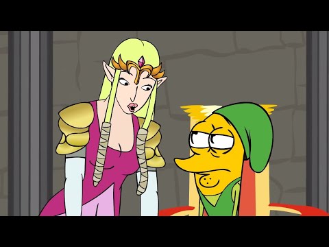 Taco-Man Plays Zelda 2 (NES)