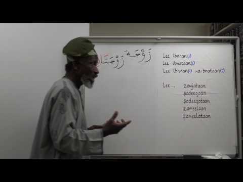 Let's Speak Arabic Unit One, Lesson Twenty