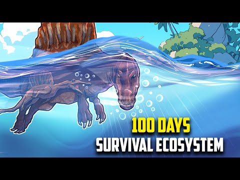 I Simulated A Survival Dinosaur Ecosystem For 100 Days...