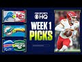 NFL Week 1 Picks and Best Bets [Lions at Chiefs, Bills at Jets + MORE] | CBS Sports