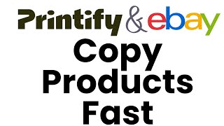 Download the video "How to Duplicate a Product in Printify to Move It to Another Store Like eBay in the Same Account"