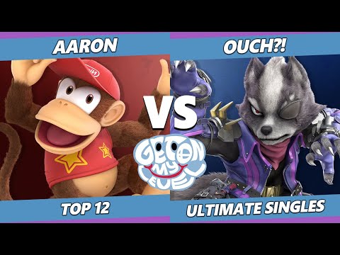 GOML 2022 Top 12 - Aaron (Diddy Kong) Vs. Ouch!? (Wolf) SSBU Ultimate Tournament