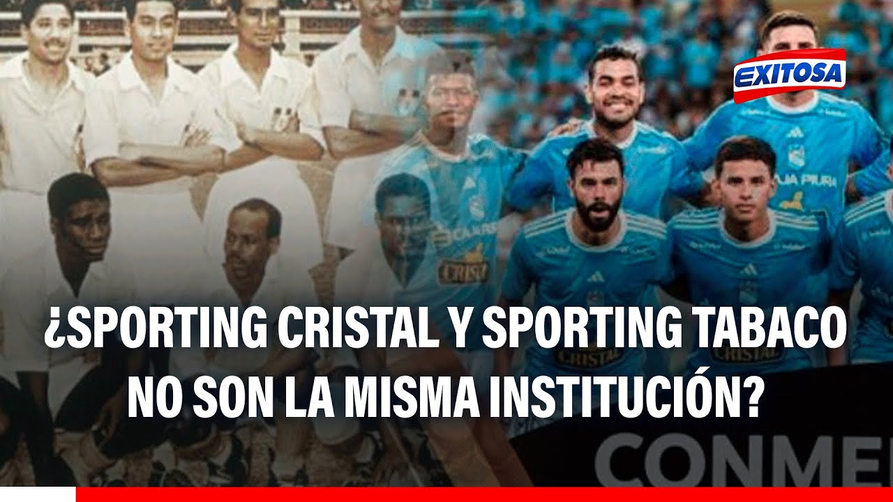 🔴🔵 ¿Sporting Cristal y Sporting Tabaco NO SON EL MISMO CLUB?: "Fue un acuerdo de FUSIÓN"
