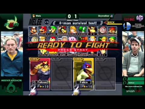 MSM6 Pools - Weis (Captain Falcon) vs Skywalker (Falco)