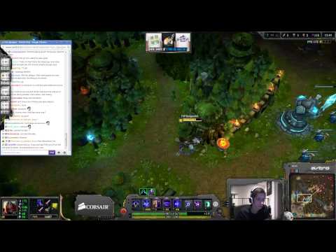 Bjergsen vs Wingsofdeath - Zed vs Warwick - mid «Boss» [R/m] (Challenger I)