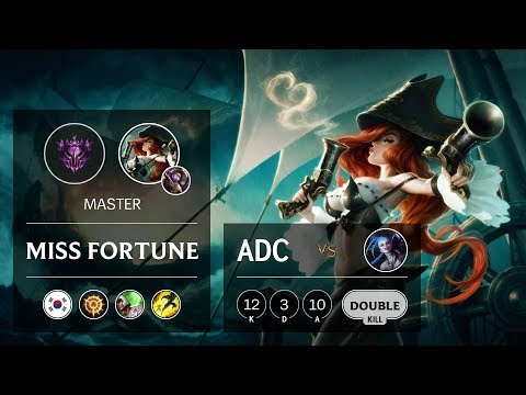 Miss Fortune ADC vs Jinx - KR Master Patch 9.21