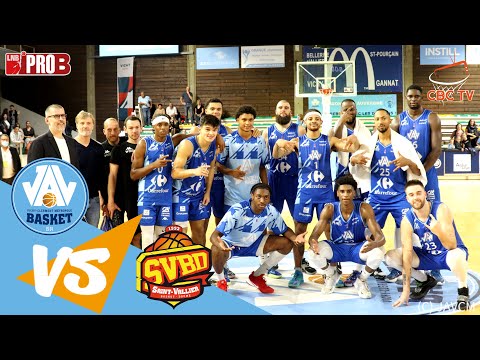 JAVCM - J.A. Vichy-Clermont Métropole vs Saint Vallier Basket Drôme | Pro B | Highlights