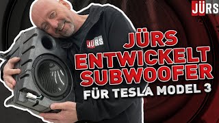 Neuer Subwoofer fürs Model 3 - Jürs stellt eigenen Lautsprecher her