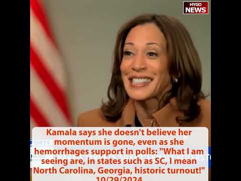 Biden unwell; Kamala awkward Chant Crowd Goes Completely Silent; Kamala's numbers have gone down