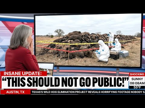 Texas’s Wild Hog Elimination Project Reveals Horrifying Footage Nobody Saw Coming