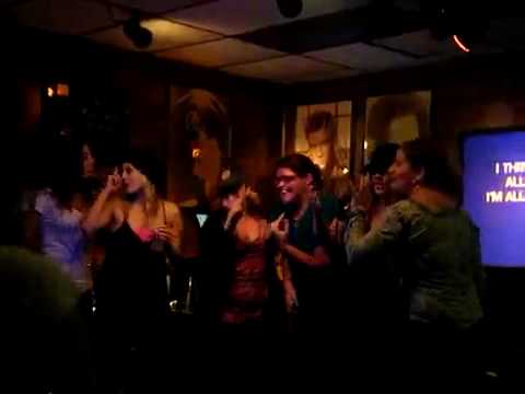 Kelly Clarkson Sing Ke$ha Song at Larry's Lounge Karaoke Bar