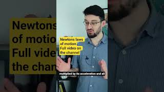 Newtons laws of motion! #physics #science #astrology #astronomy #space #education #scicomm #fyp