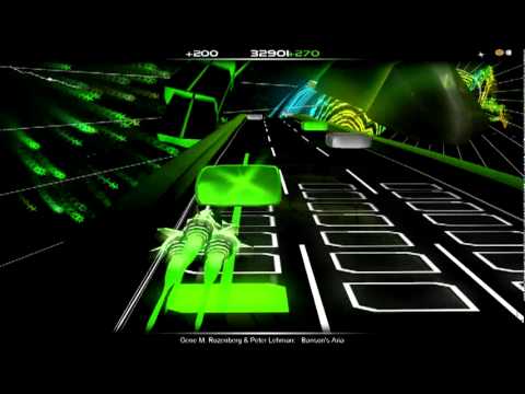 Banson's Aria in Audiosurf