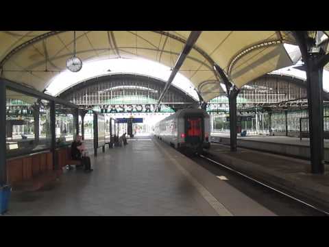 EP09-003 (EU 150 014-5) z iC 83102 "KOSSAK" (SZCZ.GŁ.-KR.GŁ.) - start z WR.GŁ + widok na EP09-047