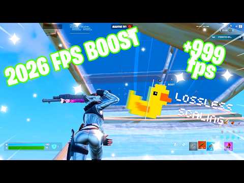 How To Fix Fortnite FPS Drops (+ huge FPS BOOST!!) Best Way To Get More FPS In Fortnite 2026 !!!