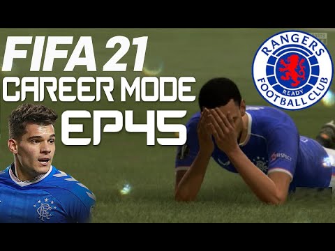 10 POINTS BEHIND! FIFA 21 RANGERS CAREER MODE - EPISODE 45