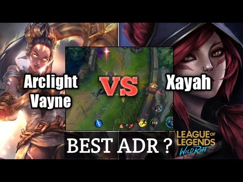 Wild Rift | Arclight Vayne VS Xayah