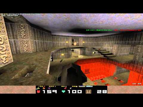 Pixel Quakeworld Duel Tournament #1, match 6 - Rattkin (PoV) vs Kr4wi3c