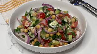This Viral High-Protein Chickpea Salad Changed How I Eat Lunch – You’ll Be Hooked!
