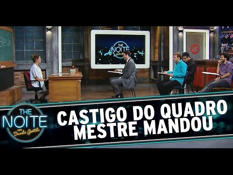 The Noite (12/11/14) - Castigo do Mestre Mandou: Professora dá castigo