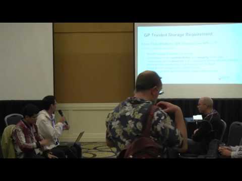 SFO15 503 Secure storage in OP-TEE