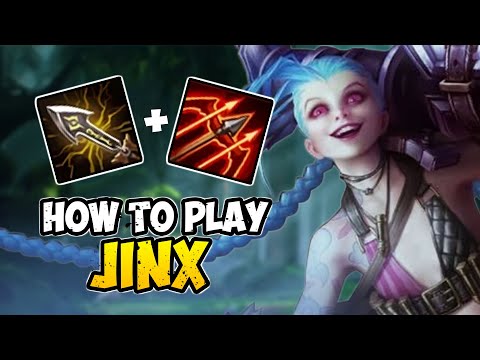 How to Play JINX ADC for Beginners | JINX Guide Season 10 | League of Legends