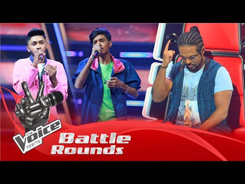 The Battles : Sasindu V Thenuka | Mathakayan Obe (මතකයන් ඔබේ) | The Voice Teens Sri Lanka