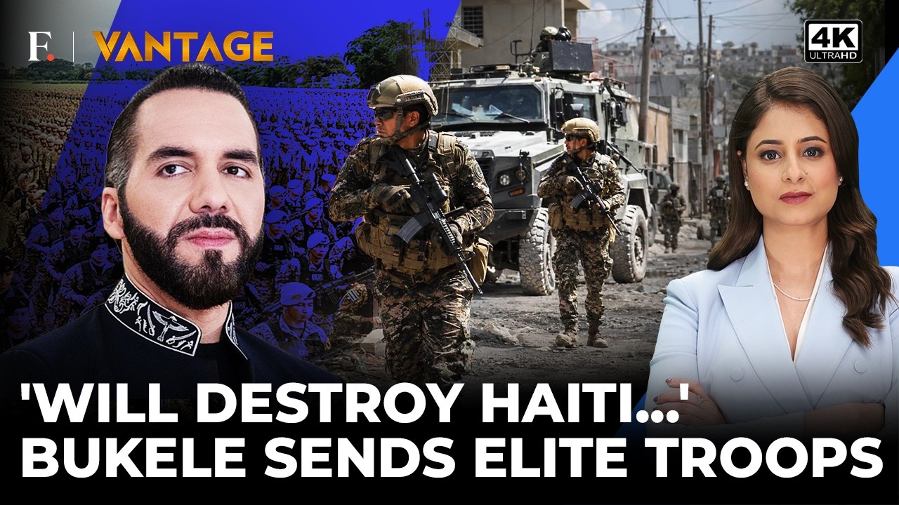 Big Hostage Crisis: El Salvador's Bukele Sends 2,000 Elite Forces to 'Defeat' Haiti Gangs | Vantage