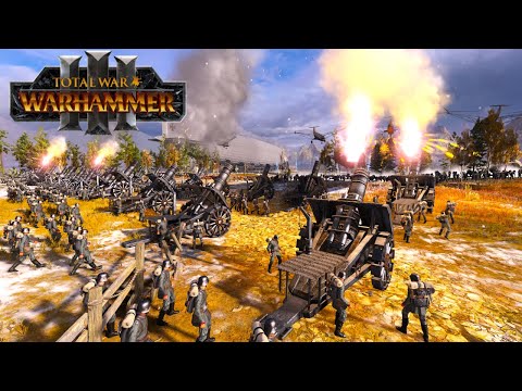 GERMAN IMPERIAL ARMY VS Norsca - TW Millennium Mod | Total War WARHAMMER 3 | FIRESupport | 4K