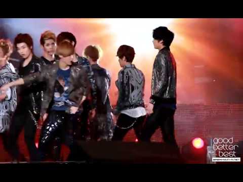 Fancam 120825 Baekhyun focus   MAMA @ China   Korea Song Festival