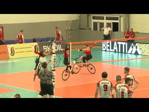 KOMÁROMI ARANYDUPLA - SZLOVÁK FÉRFI RÖPLABDA EXTRALIGA-DÖNTŐ  - AKROBATIKUS TEREMKERÉKPÁR-SHOW