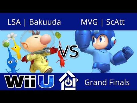 Ledge Gardens - Dark Throne - LSA | Bakuuda (Olimar) vs MVG | ScAtt (Megaman) - Smash 4 Grand Finals