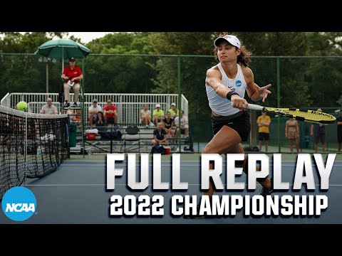 2022 NCAA DII women's tennis championship (May 21) I FULL REPLAY