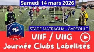 U11F/ U11G Journée clubs labélisés, stade MATRAGLIA à Garéoult