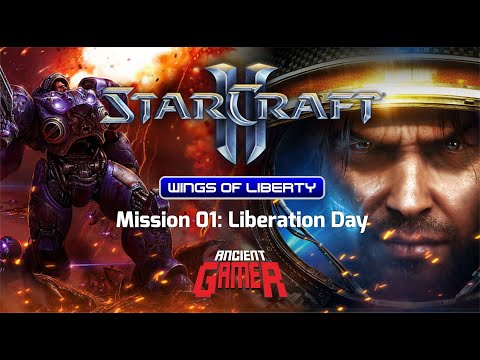Starcraft II : Wings of Liberty (Mission 01: Liberation Day)