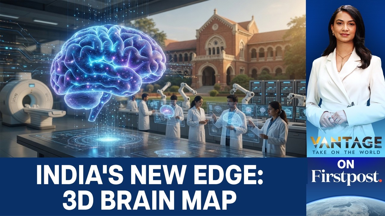 IIT Madras Creates World's Most Detailed 3D Brain Maps | Vantage on Firstpost | 4K