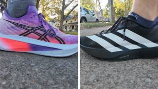 Asics Megablast Vs. Adidas Evo SL: Battle of the Hype Warriors