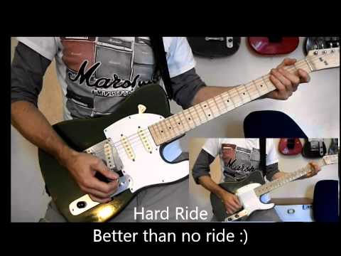 Status Quo 30 Riffs (2 guitars with split screen)