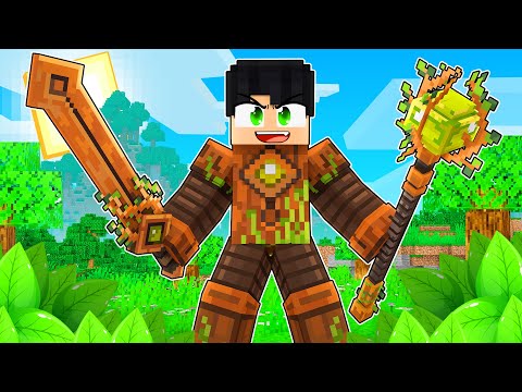 JOGANDO como GUARDIÃO DA FLORESTA no Minecraft ‹‹ P3DRU ››