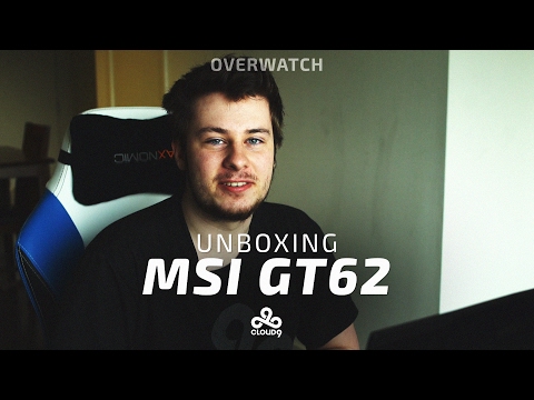 MSI GT62VR Dominator Pro Unboxing w/ Overwatch's C9 Surefour