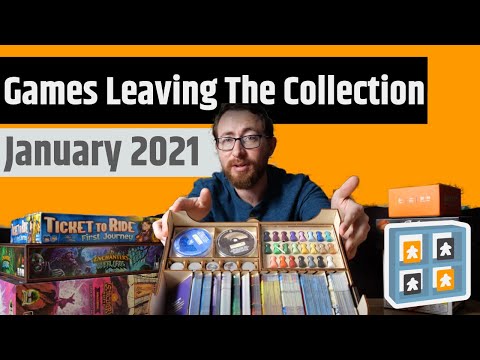 Games Leaving My Collection: January 2021 Update