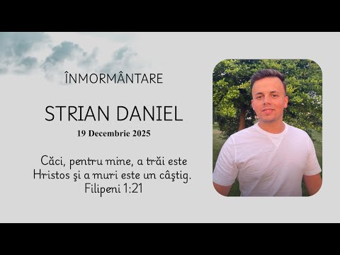 Înmormântare Strian Daniel