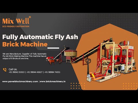 Fully Automatic Brick Making Machine