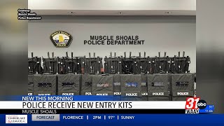 Muscle Shoals Police Department gets new gear