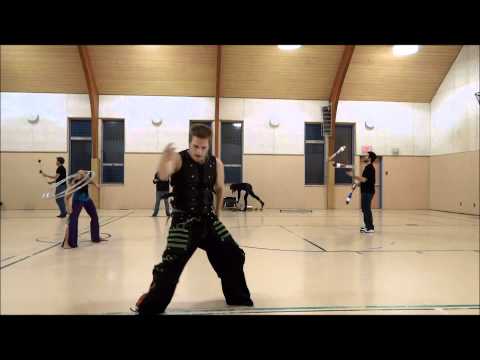 Industrial dance practice