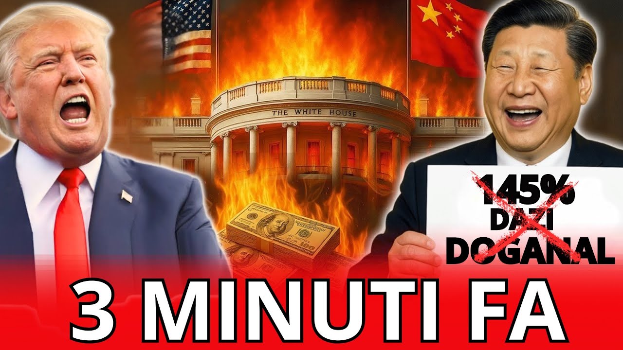 Trump SOTTO SHOCK: la Cina reagisce con forza dopo la minaccia di dazi al 145% di Trump