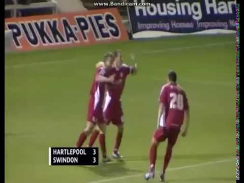 Hartlepool United 3-3 Swindon Town - 3rd October 2008