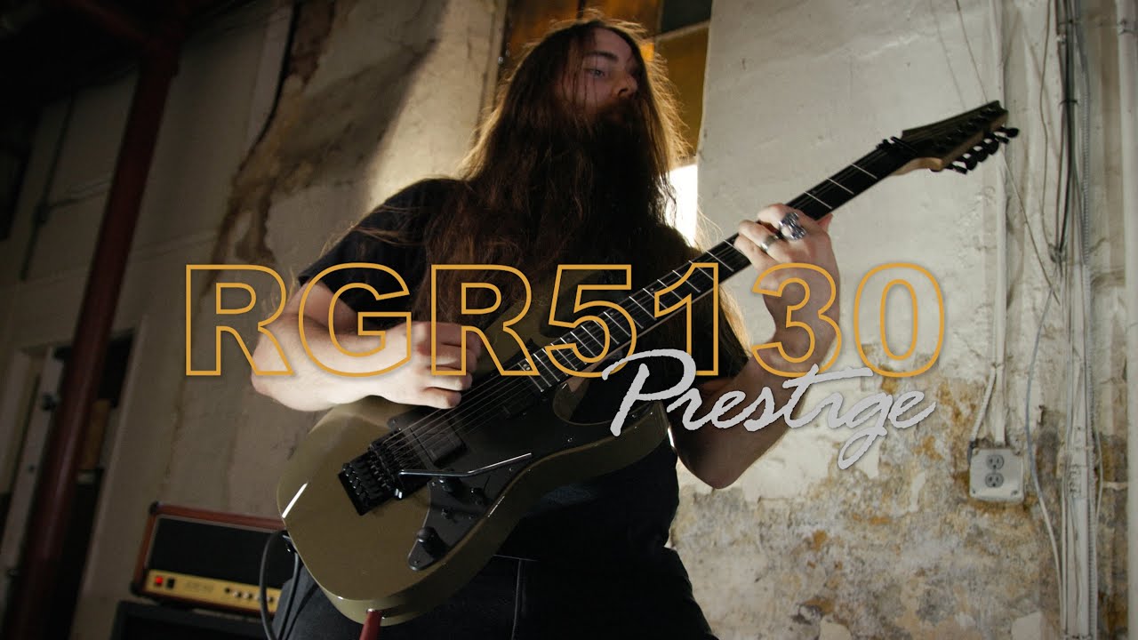 The RGR5130 Prestige with FishmanÂ® Fluenceâ„¢ Modern Humbuckers - YouTube