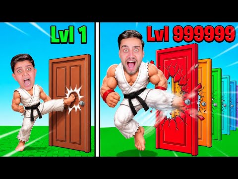 تحدي ( ركل الأبوب💥) والهروب من السجن ! Roblox