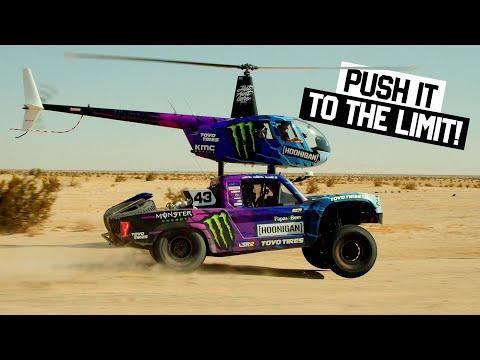 183 Kph Through Massive Whoops! Ken Block Searching for The Limit of his Suspension